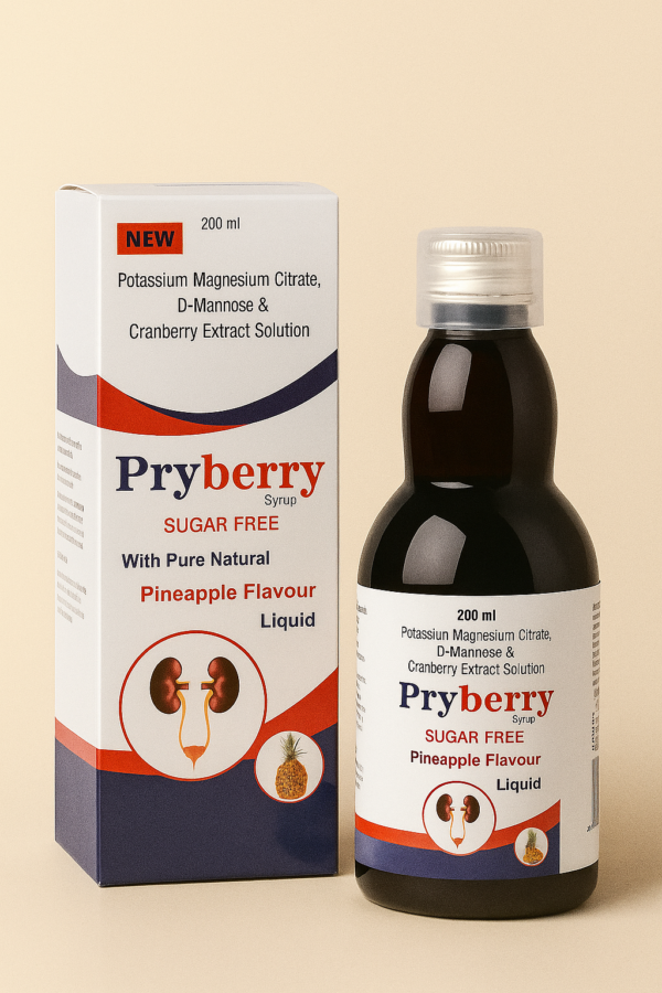 Pryberry Syrup – Advanced Urinary Tract & Kidney Wellness Support